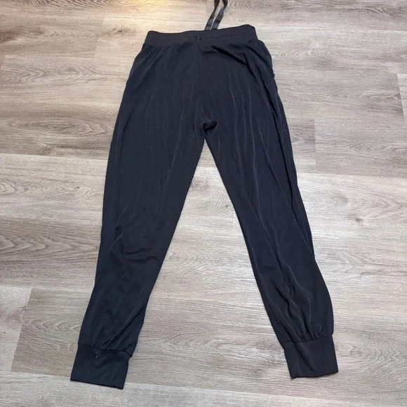 Victoria’s Secret Navy Blue Ribbed Jogger Pants Lounge Athleisure - Picture 5 of 9
